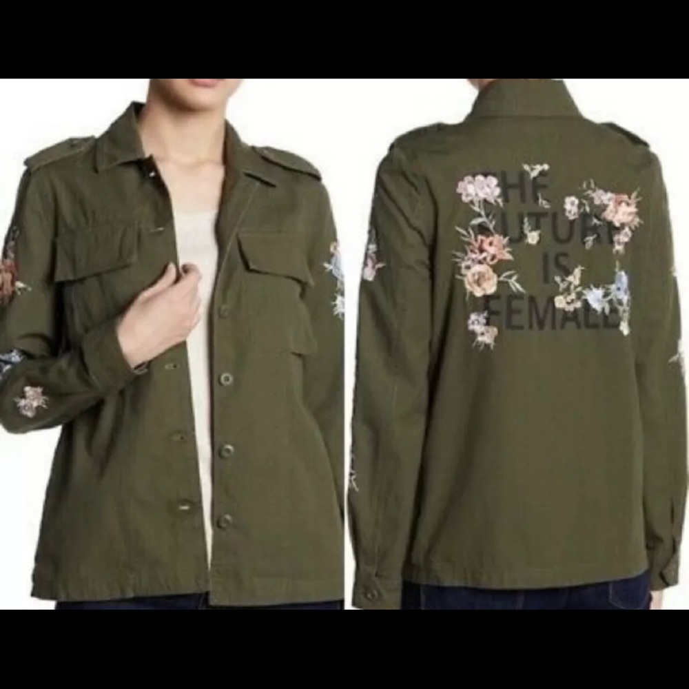 Coffee Shop Coat - Future is Female